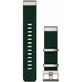 Ремешок Garmin QuickFit MARQ, 22 мм, Strap MARQ Jacquard Weave Nylon Strap Pine, Green